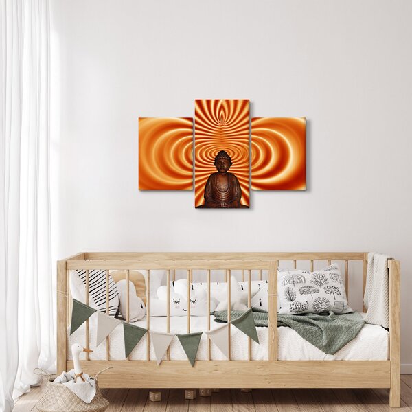 Egy szobrocska képe (90x60 cm)