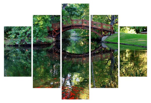 A folyó képe (150x105 cm)