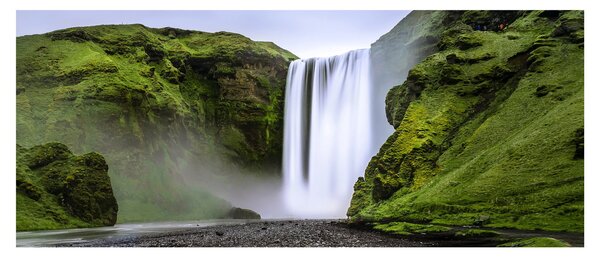Vízesések képe (120x50 cm)