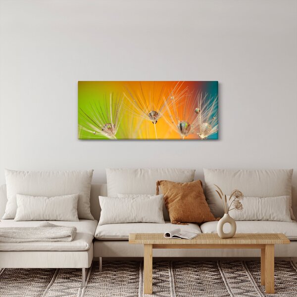 Cseppek a növényen képe (120x50 cm)