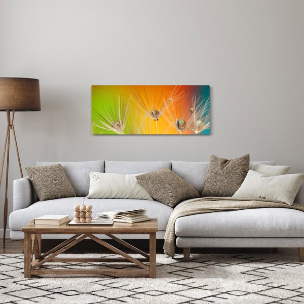 Cseppek a növényen képe (120x50 cm)