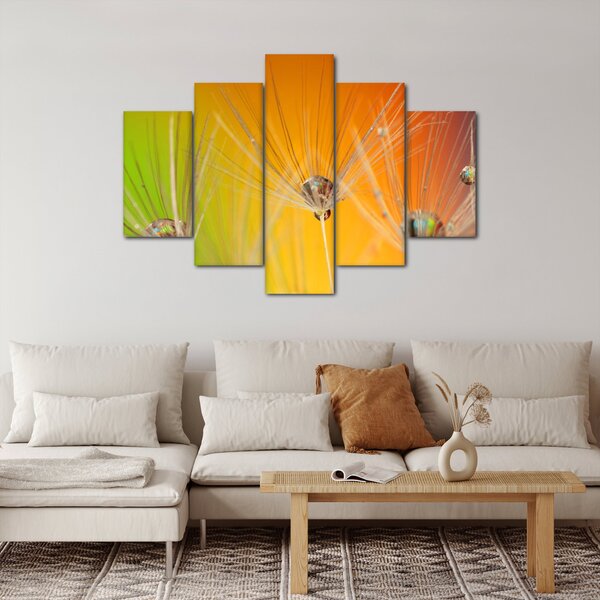 Cseppek a növényen képe (150x105 cm)
