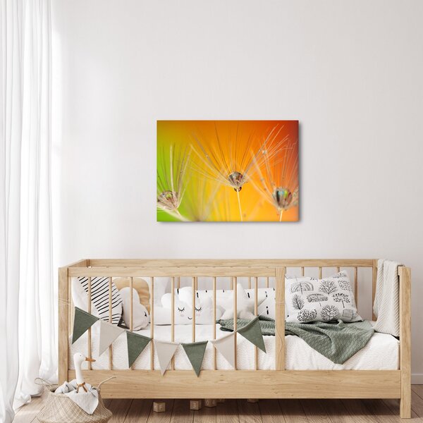 Cseppek a növényen képe (70x50 cm)