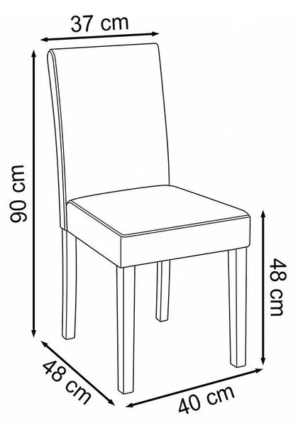 Verona 150 4+1 étkező garnitúra fehér-szürke