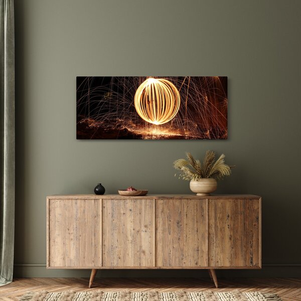 Fénygolyók képe (120x50 cm)