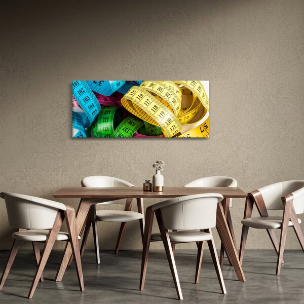 A színes méter képe (120x50 cm)