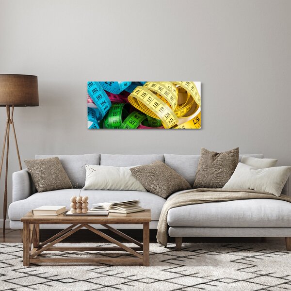 A színes méter képe (120x50 cm)