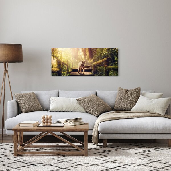 Tigris a dzsungelben képe (120x50 cm)