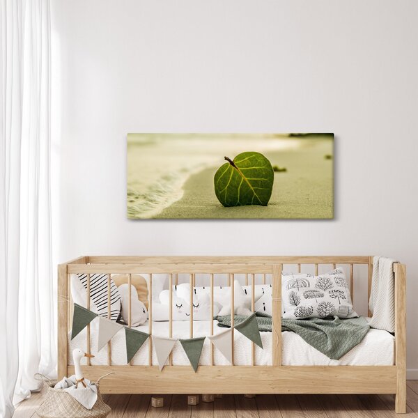 Kép egy levél a homokban (120x50 cm)