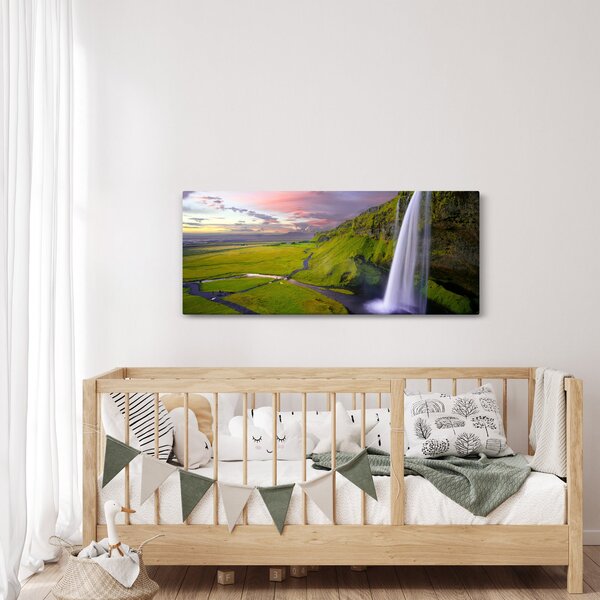 Vízesések képe (120x50 cm)