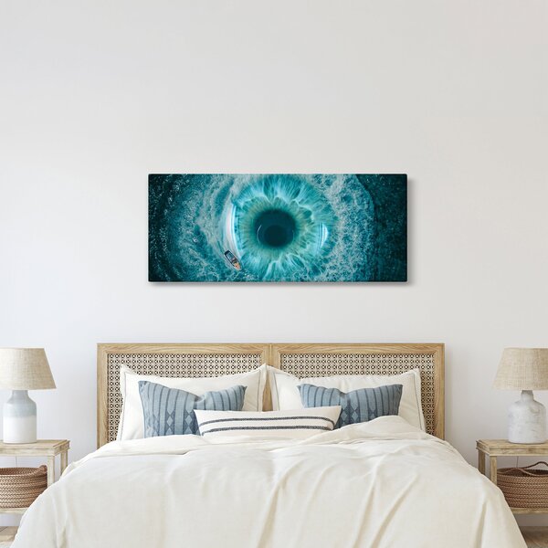 Tenger hajóval képe (120x50 cm)