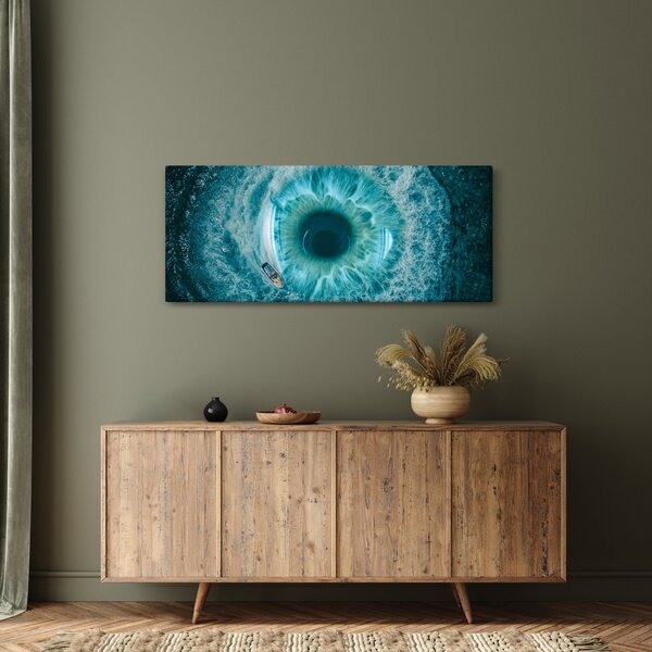 Tenger hajóval képe (120x50 cm)