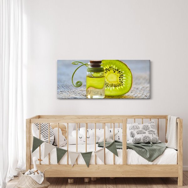 Kép - szeletelt kivi részlete (120x50 cm)