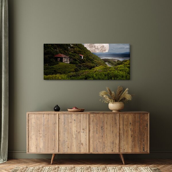 Holdas tájkép (120x50 cm)