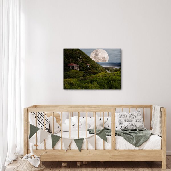 Holdas tájkép (70x50 cm)