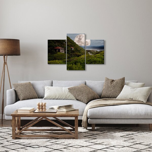 Holdas tájkép (90x60 cm)