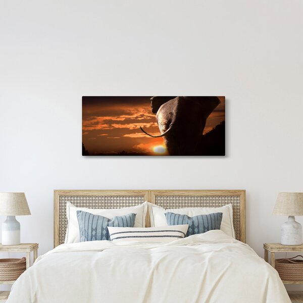 Elefánt képe (120x50 cm)