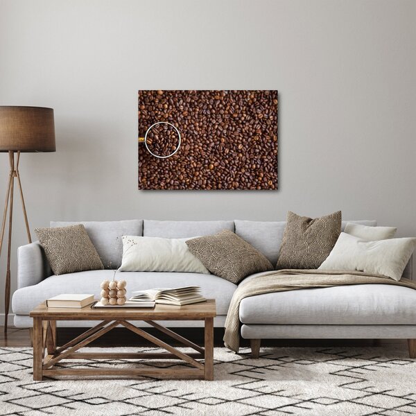 Kép - kávé szemek (70x50 cm)