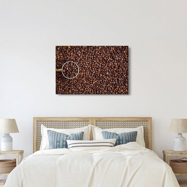 Kép - kávé szemek (90x60 cm)
