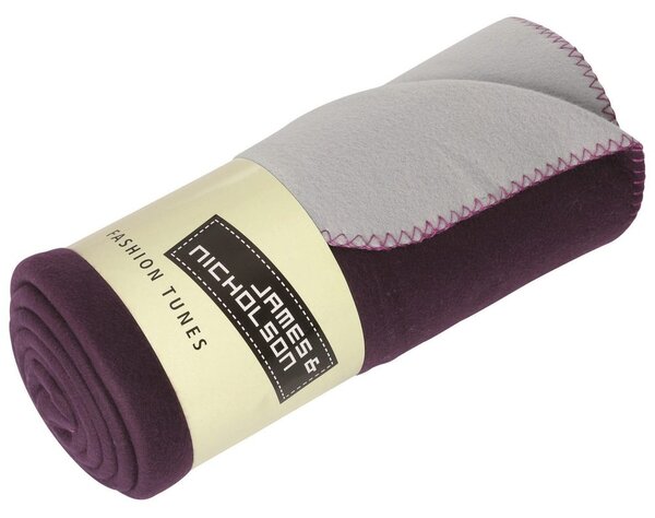 Daiber Fleece pokróc 150x170 cm JN952 - Fekete / ezüst | 150 x 170 cm