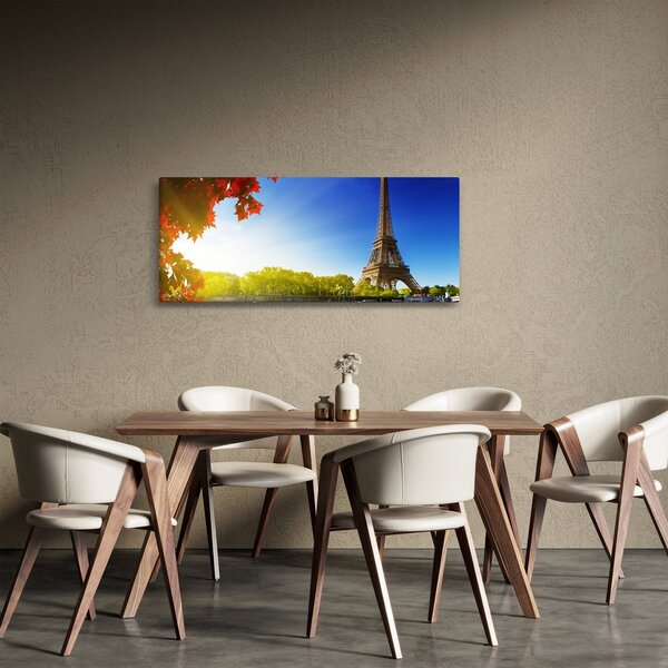 Kép - ősz Párizsban (120x50 cm)