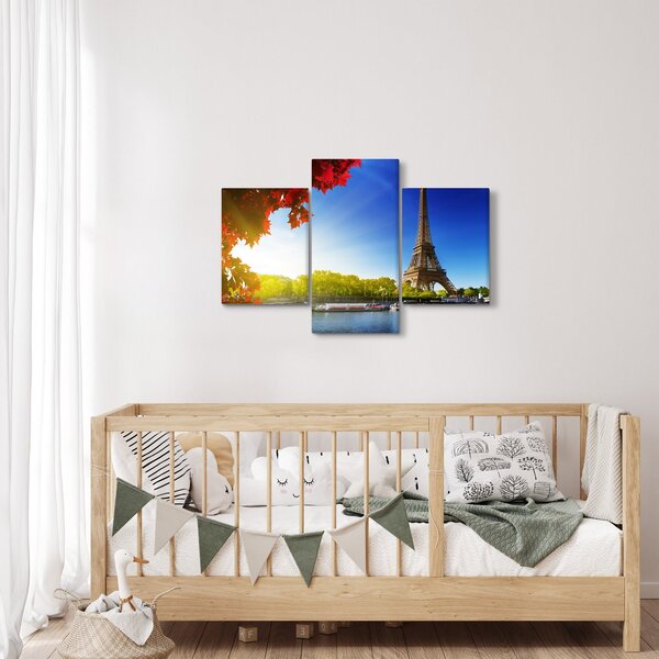 Kép - ősz Párizsban (90x60 cm)
