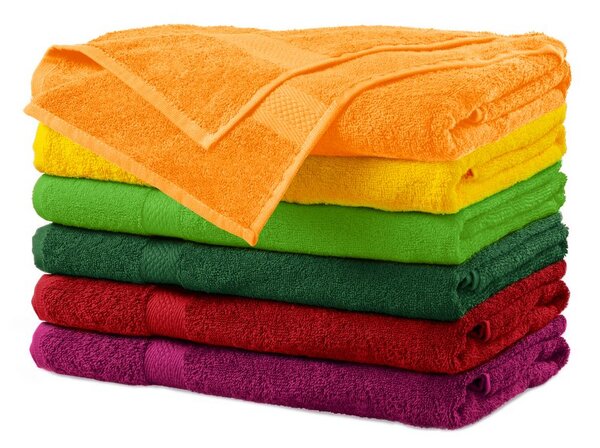 MALFINI Terry Bath Towel fürdőlepedő - Tengerészkék | 70 x 140 cm