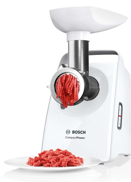 Bosch Húsdaráló, CompactPower, 2000 W, Fehér, Fekete, MFW3X15B