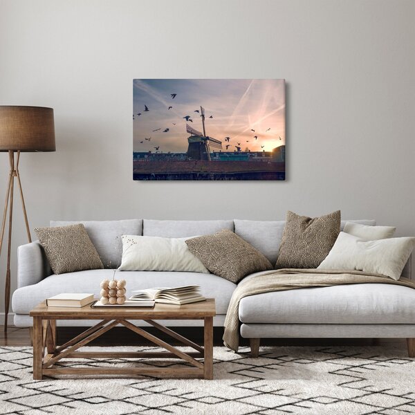 Szélmalom képe (90x60 cm)