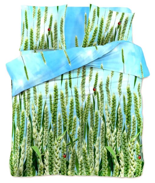 Mikroszálas ágyneműhuzat POSANA zöld Ágyneműhuzat mérete: 2 db 70 x 80 cm | 160 x 200 cm