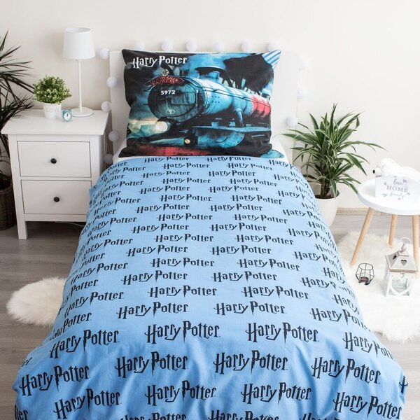 Jerry Fabrics Ágyneműhuzat Harry Potter - Színes | 140 x 200 cm / 70 x 90 cm
