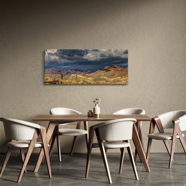 Kép - kaktuszok a természetben (120x50 cm)