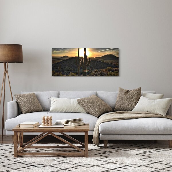 Kép - kaktuszok a napon (120x50 cm)
