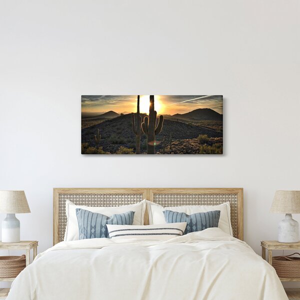 Kép - kaktuszok a napon (120x50 cm)