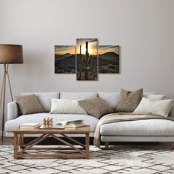 Kép - kaktuszok a napon (90x60 cm)