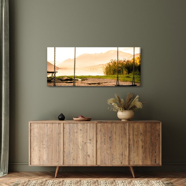 Kép egy hintákról a természetben (120x50 cm)