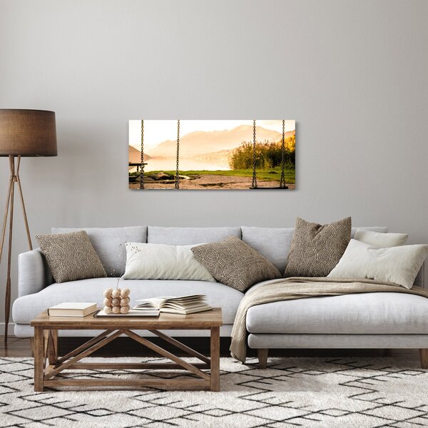 Kép egy hintákról a természetben (120x50 cm)