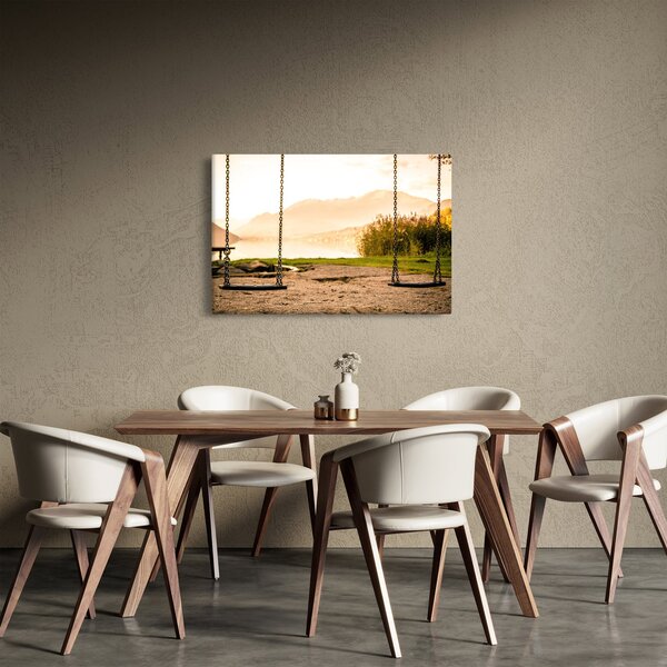 Kép egy hintákról a természetben (90x60 cm)