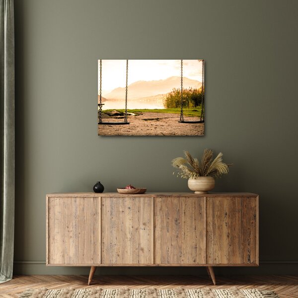 Kép egy hintákról a természetben (70x50 cm)