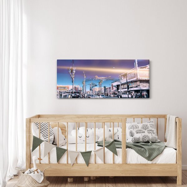 Kép egy utcáról Las Vegasban (120x50 cm)