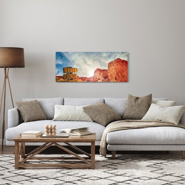 Mutatók felirattal képe (120x50 cm)