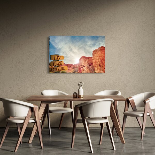 Mutatók felirattal képe (90x60 cm)
