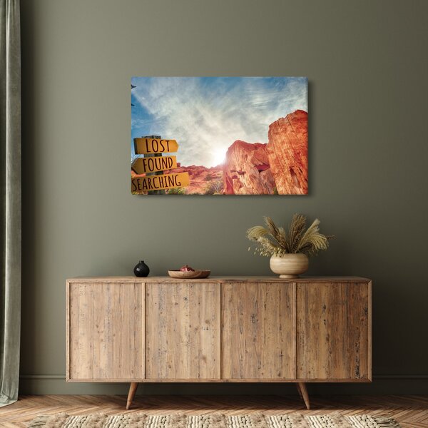 Mutatók felirattal képe (90x60 cm)