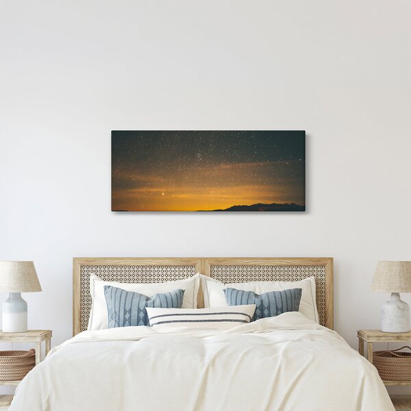 Egy csillagos ég képe (120x50 cm)