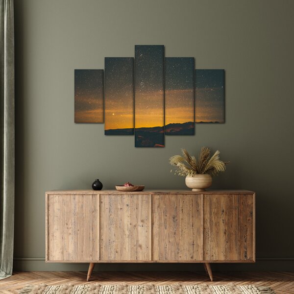 Egy csillagos ég képe (150x105 cm)