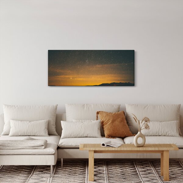 Egy csillagos ég képe (120x50 cm)
