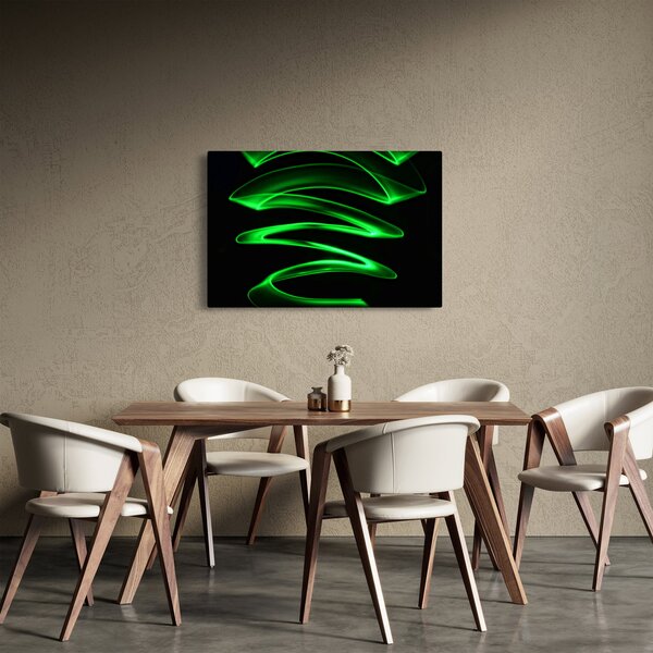 Kép - neonhullámok (90x60 cm)