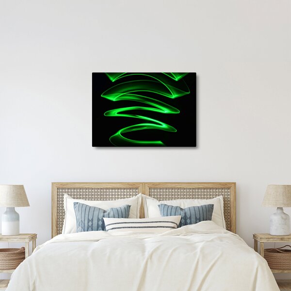 Kép - neonhullámok (70x50 cm)