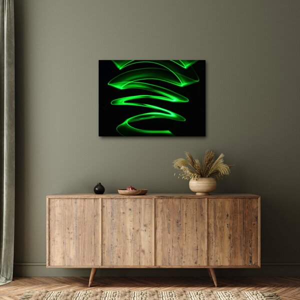 Kép - neonhullámok (70x50 cm)
