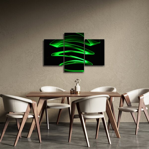 Kép - neonhullámok (90x60 cm)